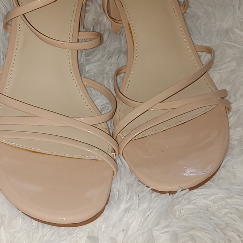 Strappy open toe sandal beige Size 11 Sam Edelman - Picture 9 of 9
